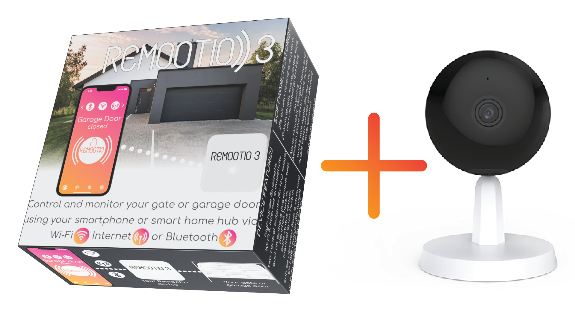 Remootio 3 + Indoor Camera Bundle